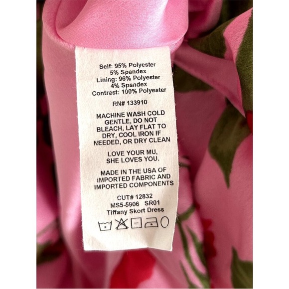 Show Me Your Mumu Nina Skort Dress in Heart Throb Floral S NWT - Picture 6 of 9